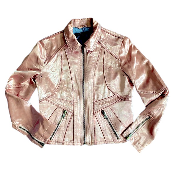 Marc Jacobs Pink Satin Jacket 